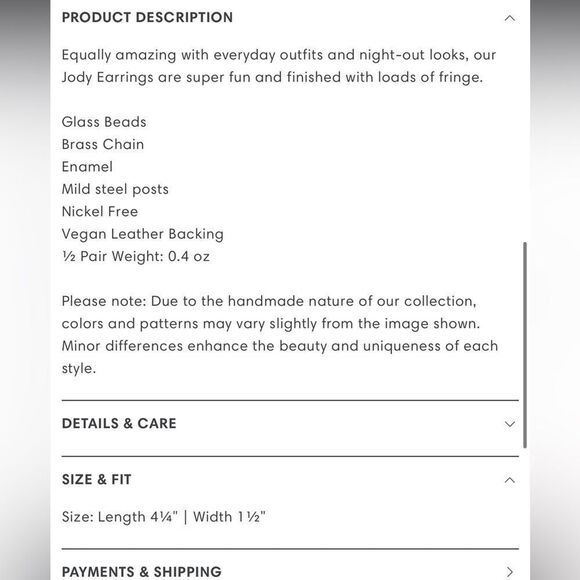 Deepa Gurnani Jody Beaded Earrings in Emerald Green - Picture 2 of 4